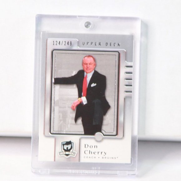 Don Cherry Upper Deck THE CUP HOCKEY 2006/07 Card #6 124/249 Boston Bruins - Picture 1 of 2